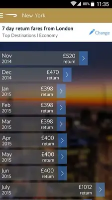British Airways android App screenshot 1