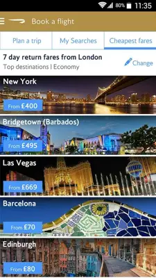 British Airways android App screenshot 2