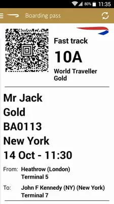 British Airways android App screenshot 5