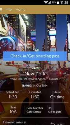 British Airways android App screenshot 7